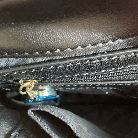 NWT Real Simple Madison Saddle Bag Taupe Multi R1391 - Picture 5 of 10